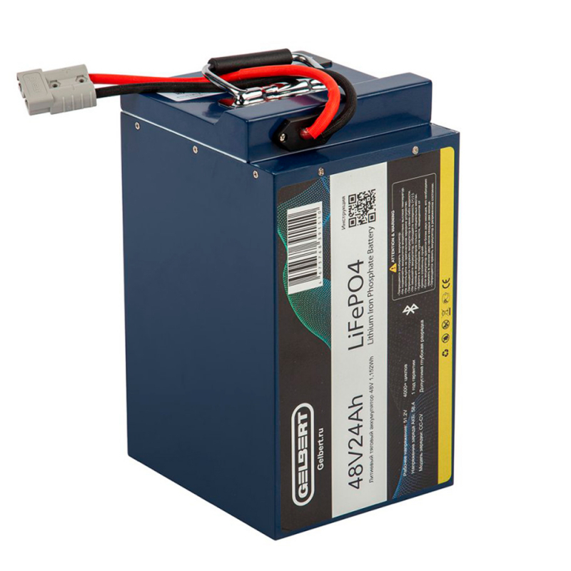 Аккумулятор Gelbert LiFePO4 (48В, 24Ач)