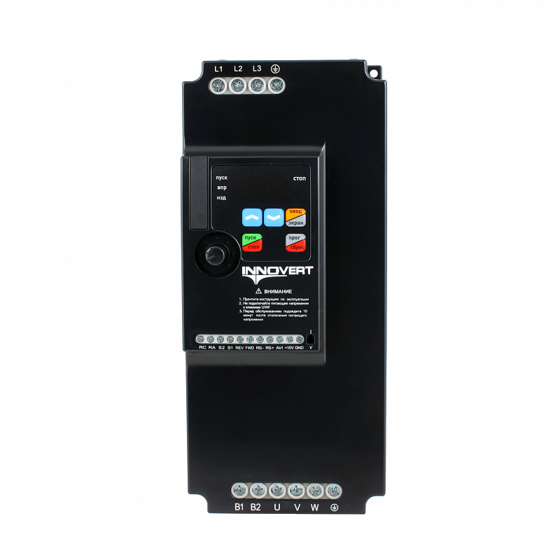 Преобразователь частоты для вентиляторов INNOVERT VENT IVD752B43E, 380В, 7,5кВт