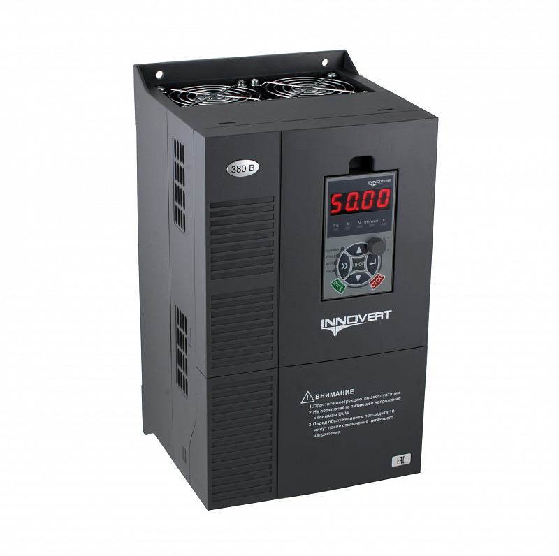 Преобразователь частоты для насосов INNOVERT PUMP IHD183P43T, 380В, 18,5кВт