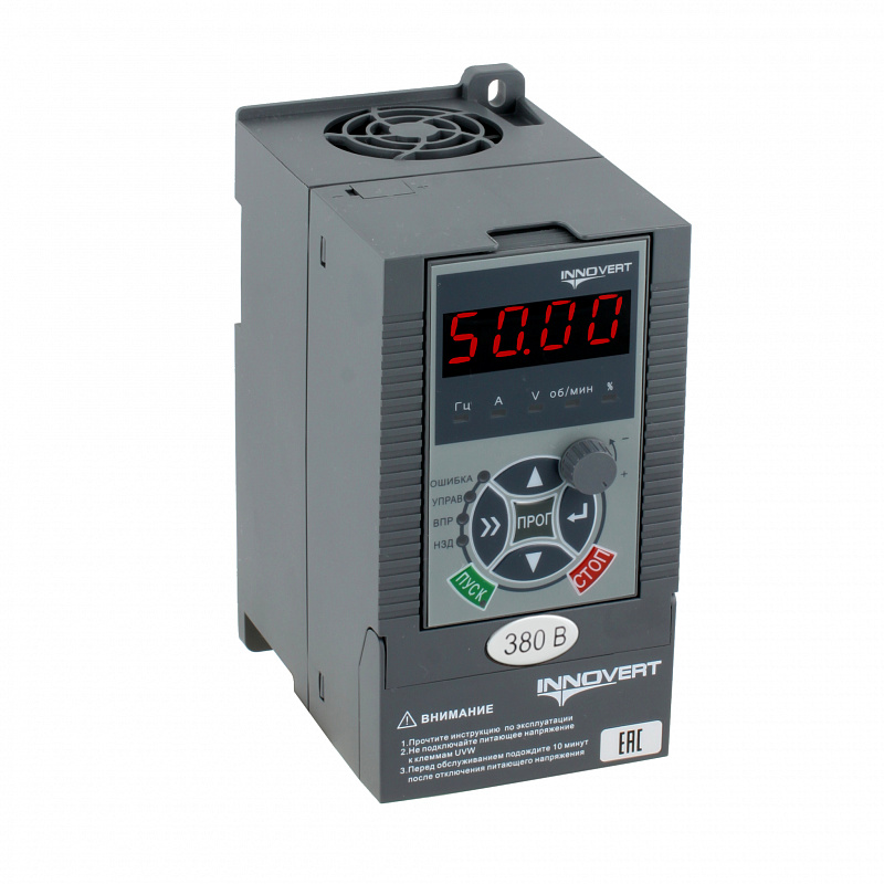 Преобразователь частоты для насосов INNOVERT PUMP IHD112P43T, 380В, 1,1кВт