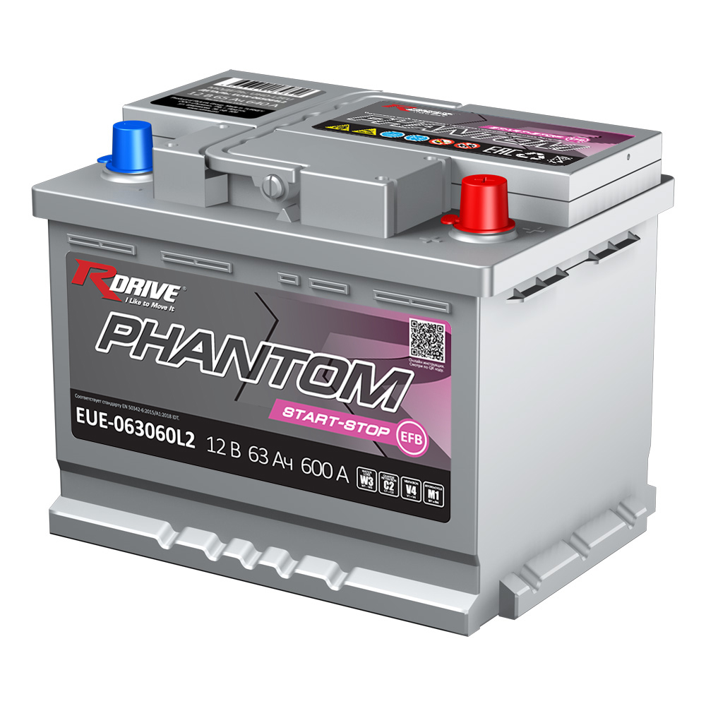 RDrive PHANTOM START-STOP EFB EUE-063060L2