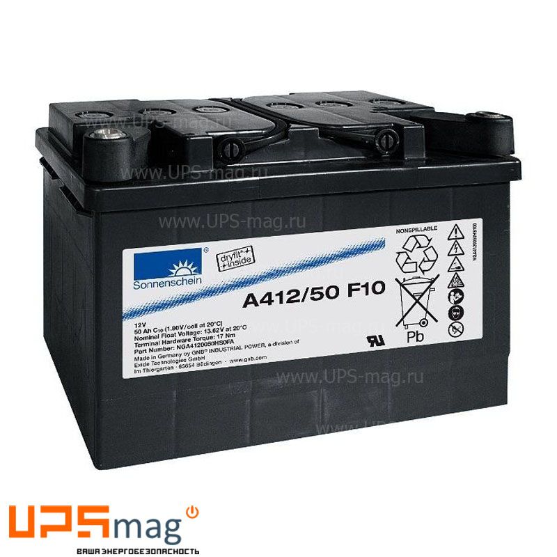 Аккумулятор Sonnenschein A412/50 F10 V0