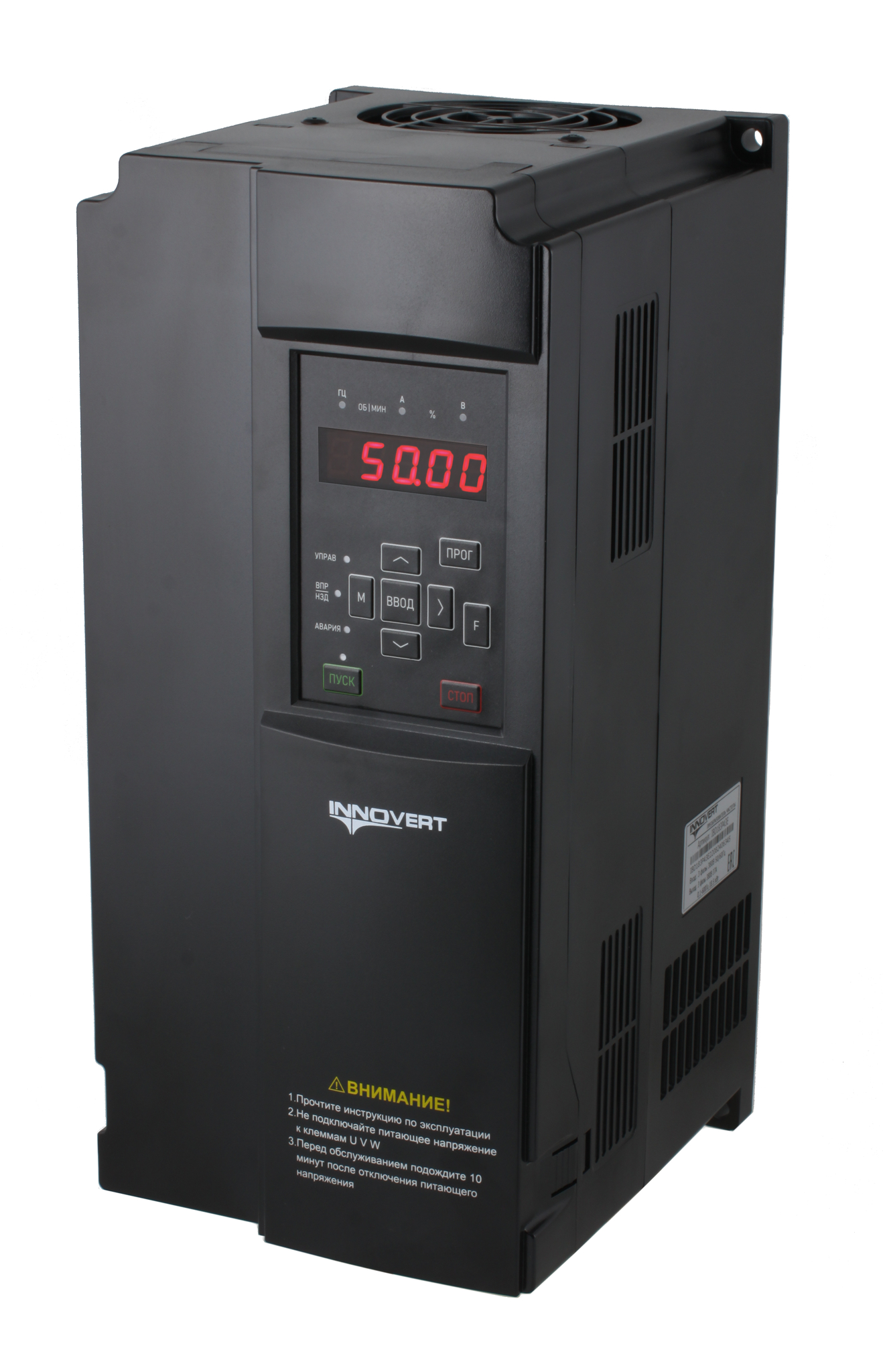 Преобразователь частоты для насосов INNOVERT IBD223P43E, 380В, 22кВт, 45А