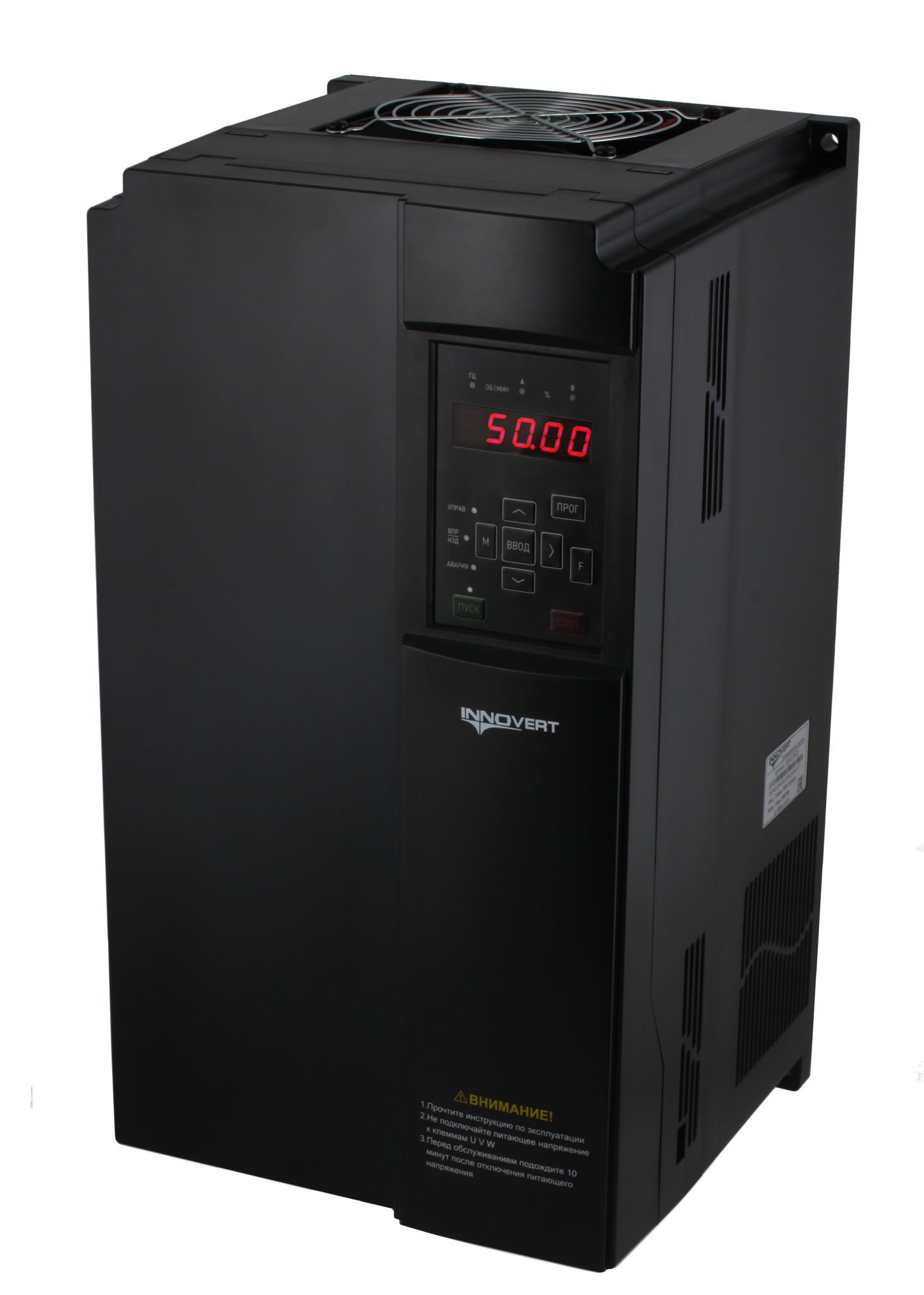 Преобразователь частоты для насосов INNOVERT IBD373P43E, 380В, 37кВт, 75А