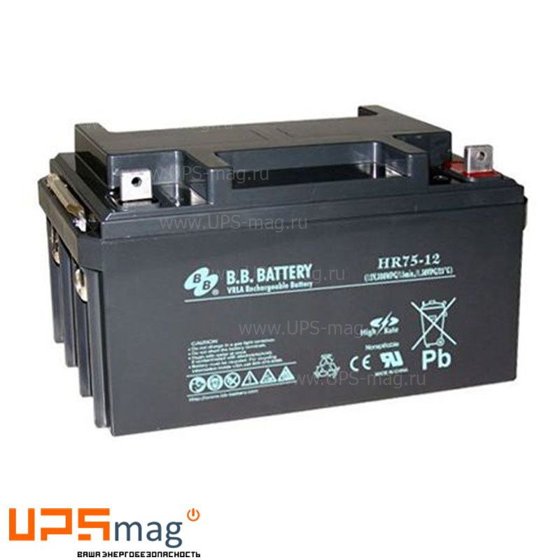 Аккумулятор BB Battery HR75-12