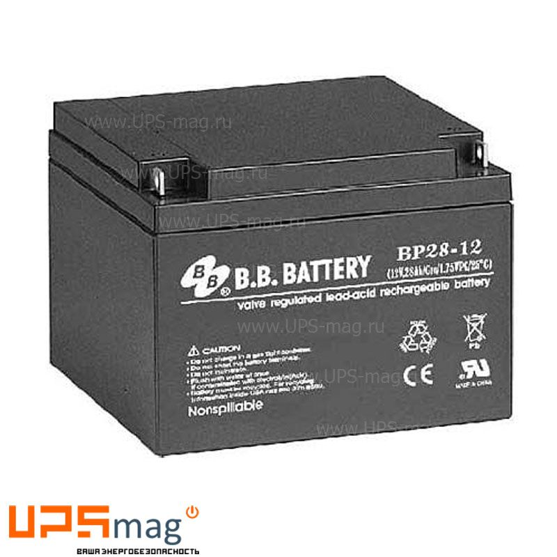 Аккумулятор BB Battery BP28-12
