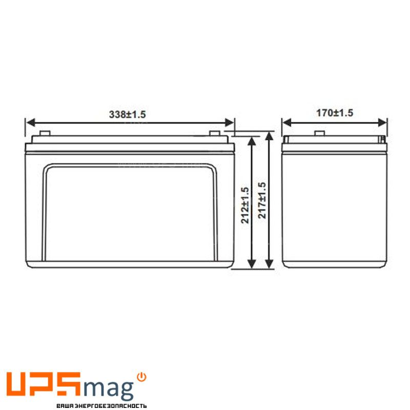 Аккумулятор WBR HR 12420W
