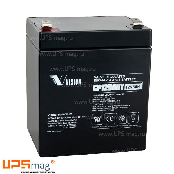 Аккумулятор Vision CP1250HY
