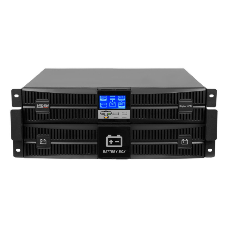 HIDEN EXPERT UDC9206S-RT (With PDU), встроенные акб в корпусе (9А/ч х 16шт),6 kVA/6 kW (PF=1), ЗУ 10А