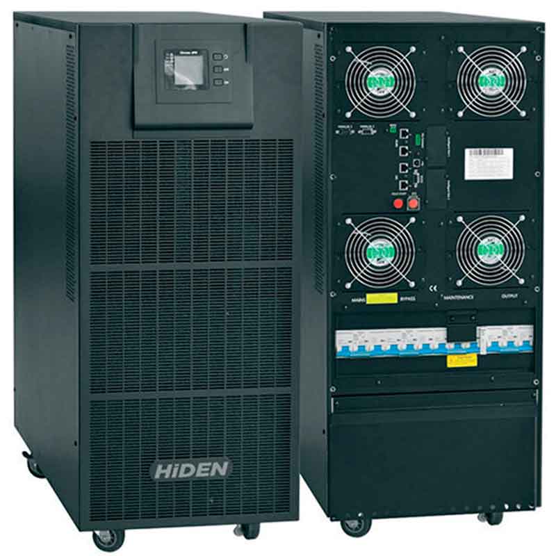 HIDEN KC33160H-E, PF=1  160000VA/160000W (3ф/3ф) внешние акб= ±192/204/216/228/240В (32/34/36/38/40 АКБ)