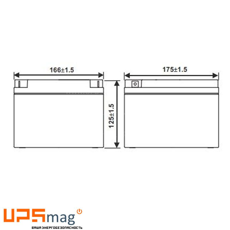 Аккумулятор WBR HR 12110W