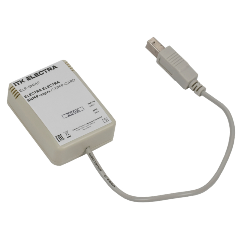 ITK ELECTRA SNMP-карта ELR-SNMP