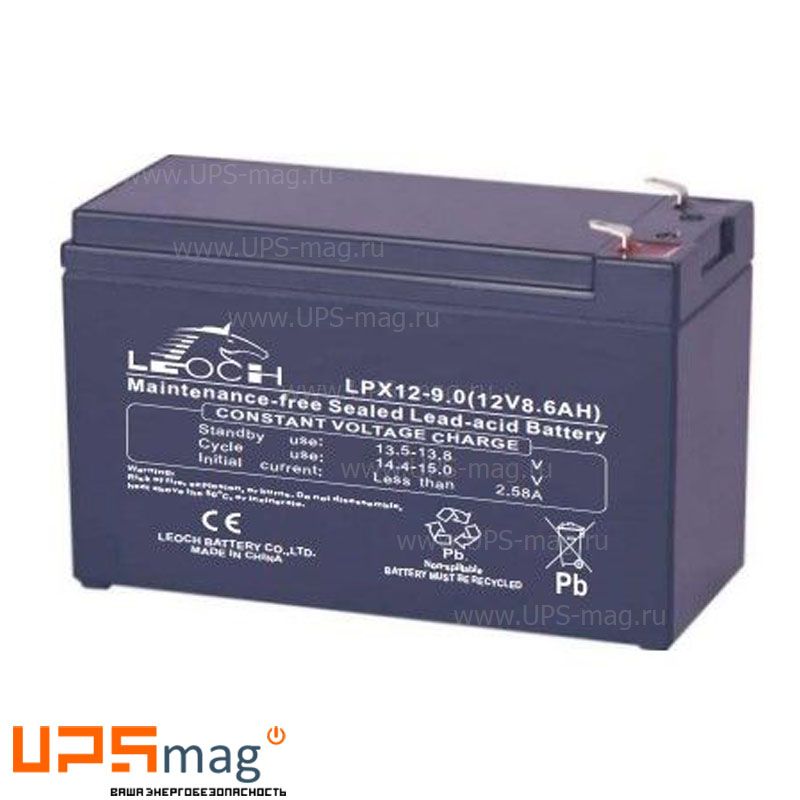 Аккумулятор Leoch LPX 12-9.0