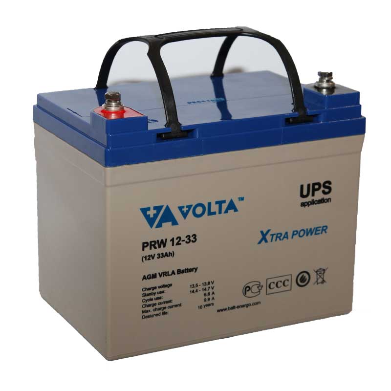 Аккумулятор Volta PR-W 12-33