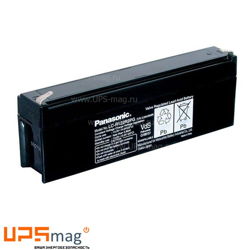 Аккумулятор Panasonic LC-R122R2PG