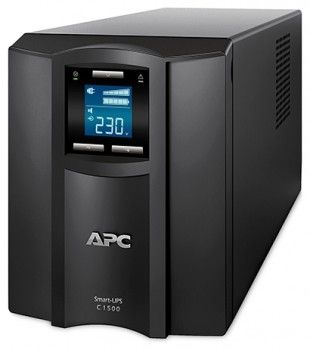 APC Smart-UPS SC, Line-Interactive, 1500VA / 900W, Tower, IEC, LCD, USB, SmartSlot (SMC1500I) (SMC1500I)