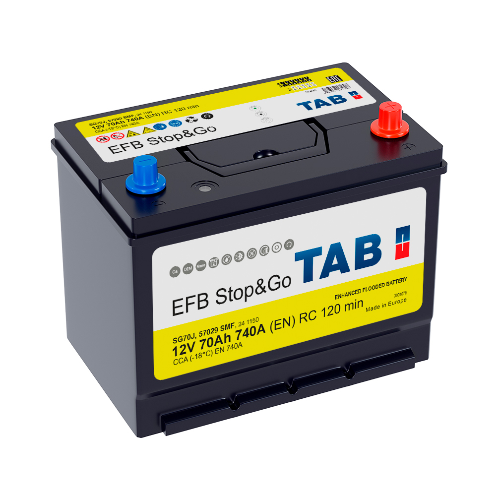 TAB EFB STOP&GO 70 обр (D26L)