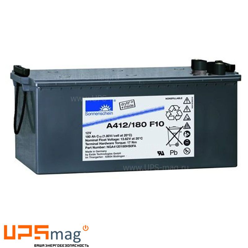 Аккумулятор Sonnenschein A412/180 A V0