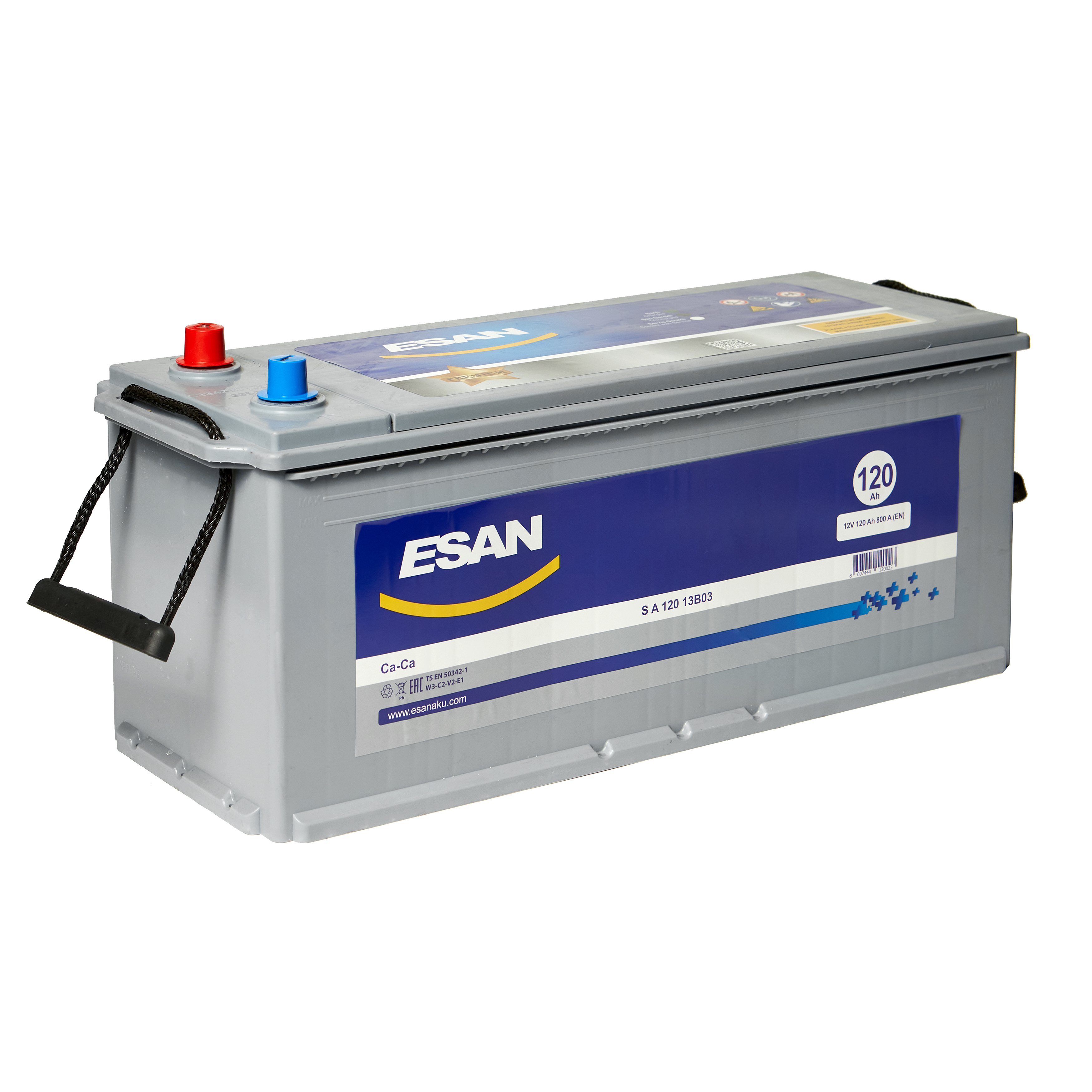 ESAN Heavy Duty SMF S A 120 13B03, 120 Ач, A DIN, 3