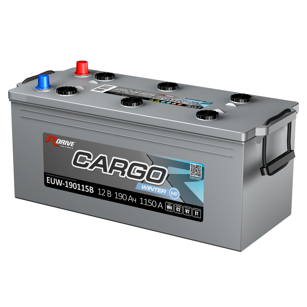 Аккумулятор RDrive CARGO Winter SHD MF EUW-190115B