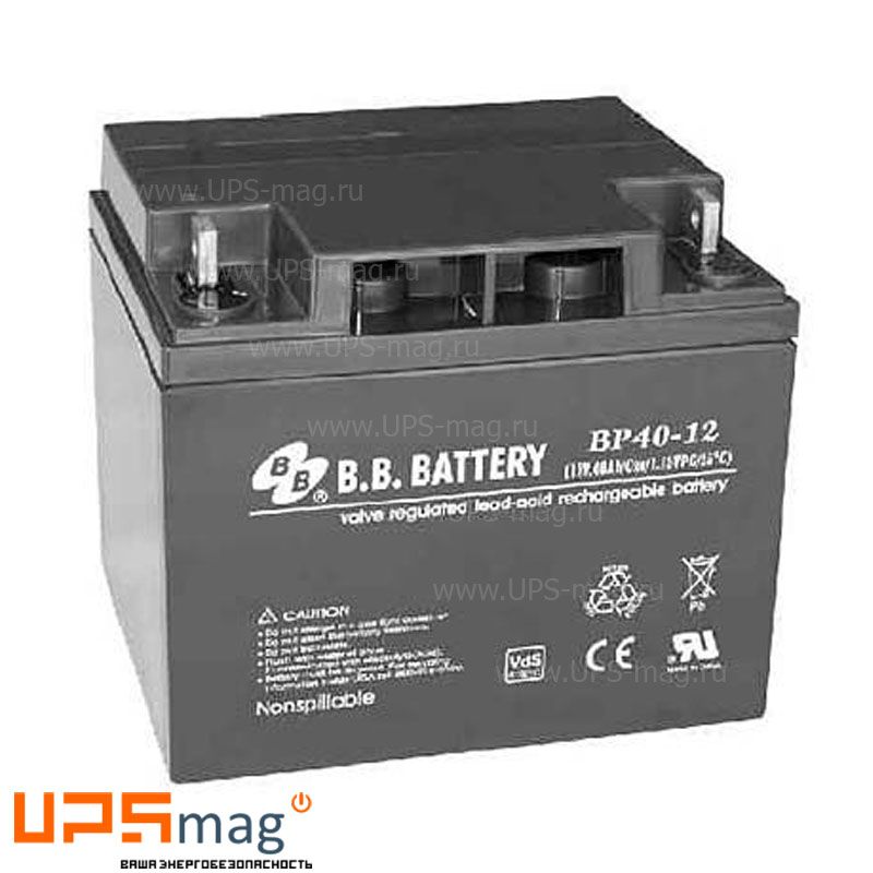 Аккумулятор BB Battery BP40-12