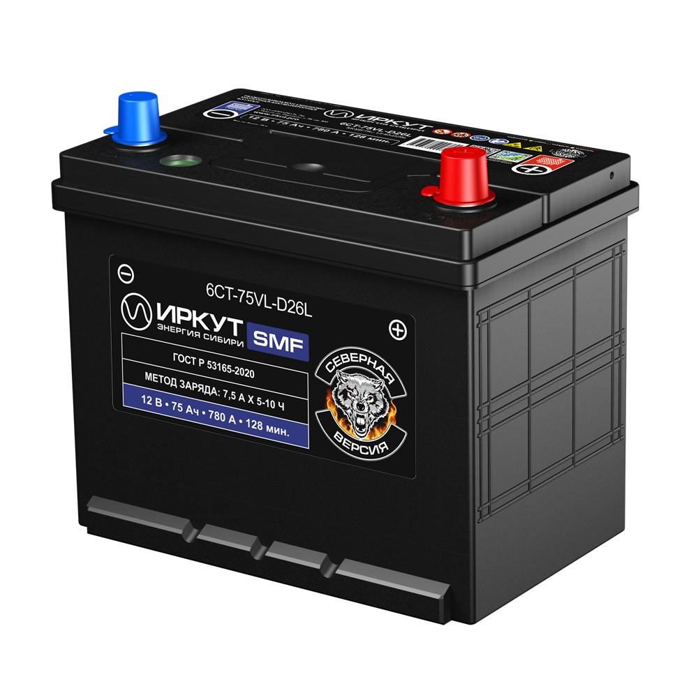 ИРКУТ 6CT-75VL-D26L (UHD-D26L)