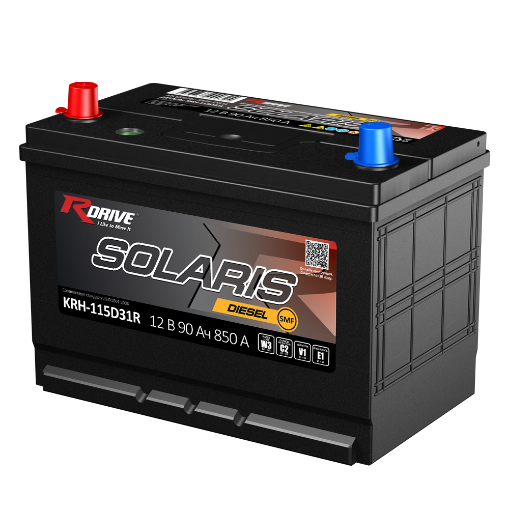 Аккумулятор RDrive SKYLINE DIESEL SMF JPH-115D31R