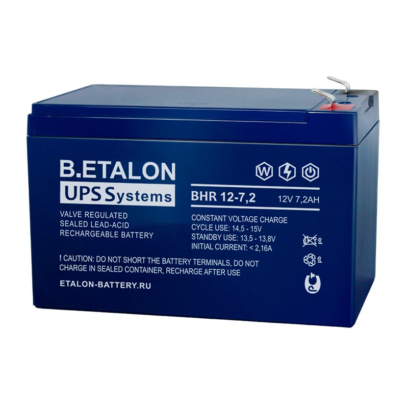 Аккумулятор B.ETALON BHR 12-7.2