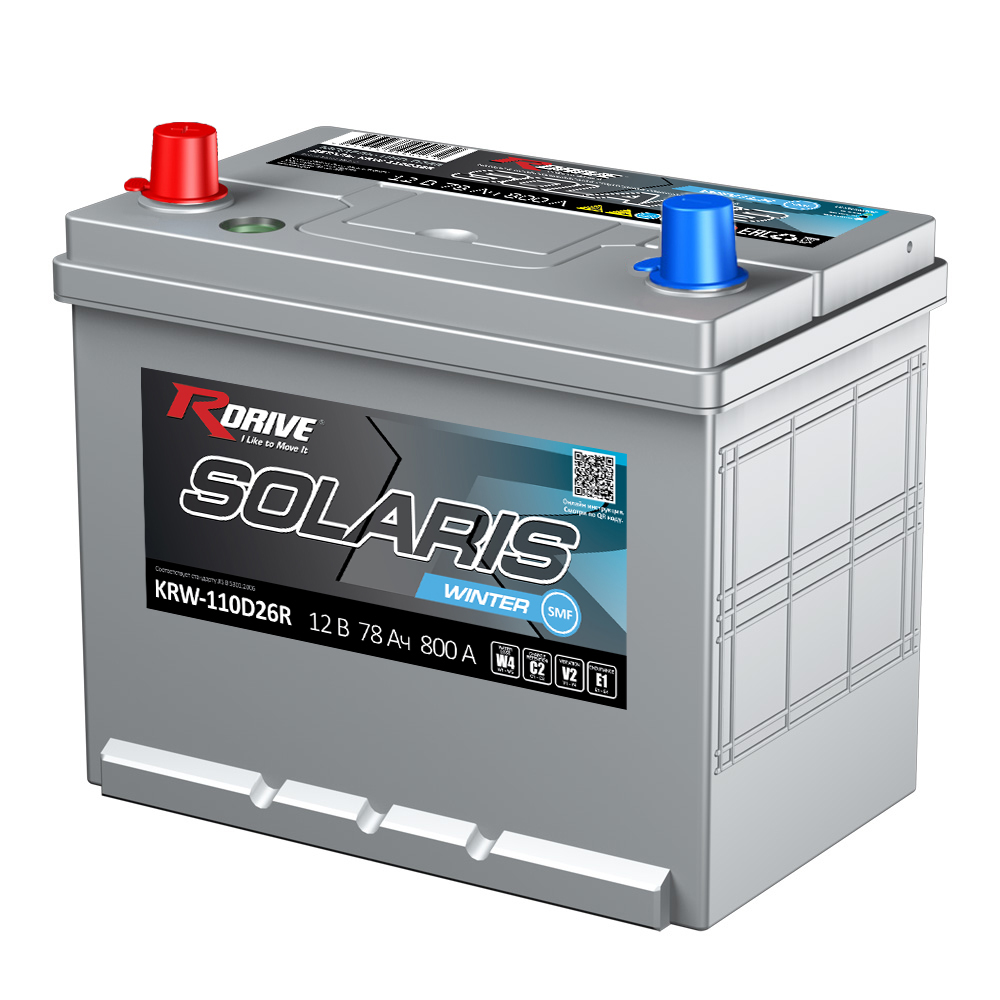 Аккумулятор RDrive SKYLINE WINTER SMF JPW-110D26R