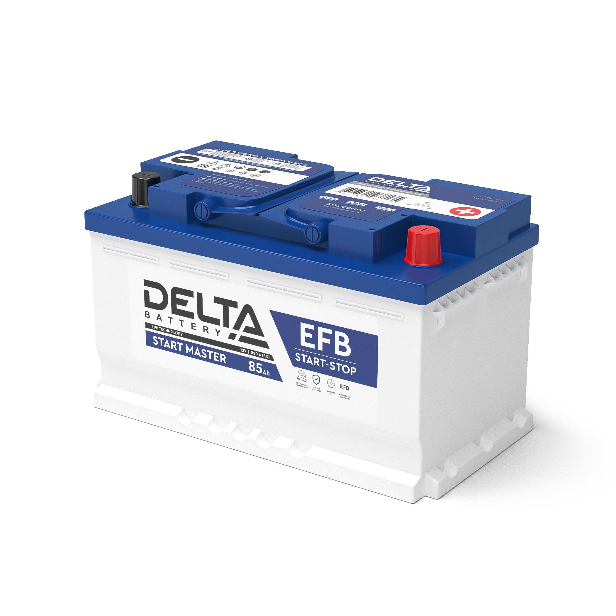 Delta START MASTER 85 Ah EFB