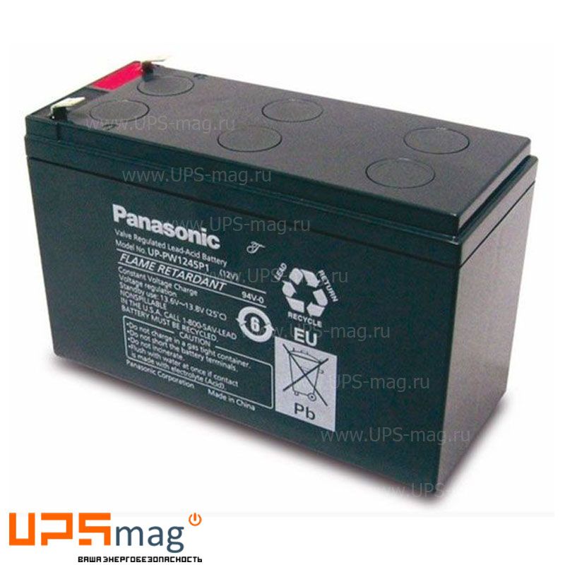 Аккумулятор Panasonic UP-PW1245P1