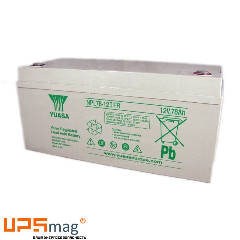 Аккумулятор Yuasa NPL78-12IFR