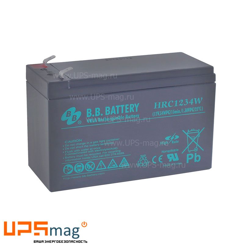 Аккумулятор BB Battery HRC1234W