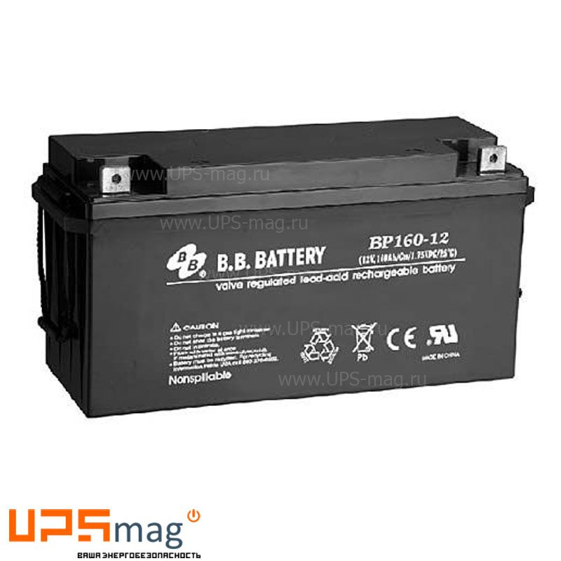 Аккумулятор BB Battery BP160-12