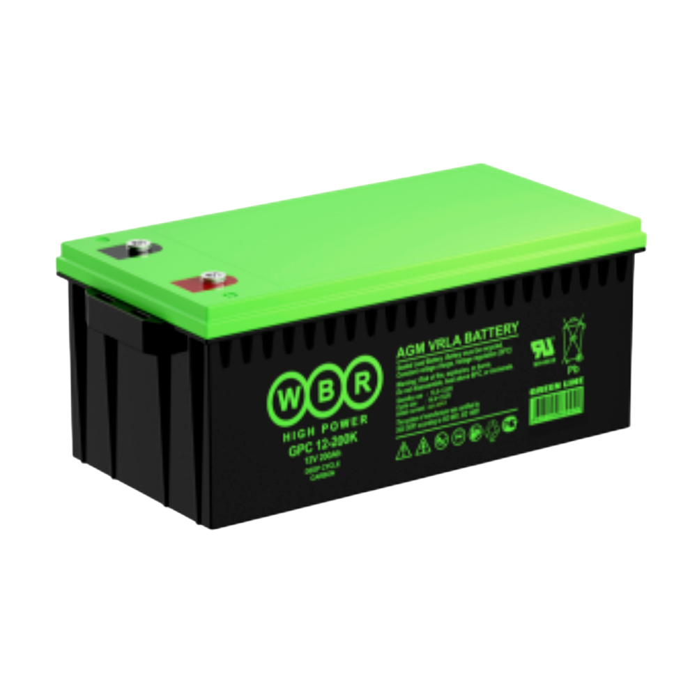 Аккумулятор WBR GPC12-200K (12V / 200Ah) купить в г. Москва, выгодные цены в интернет-магазине UPS-Mag