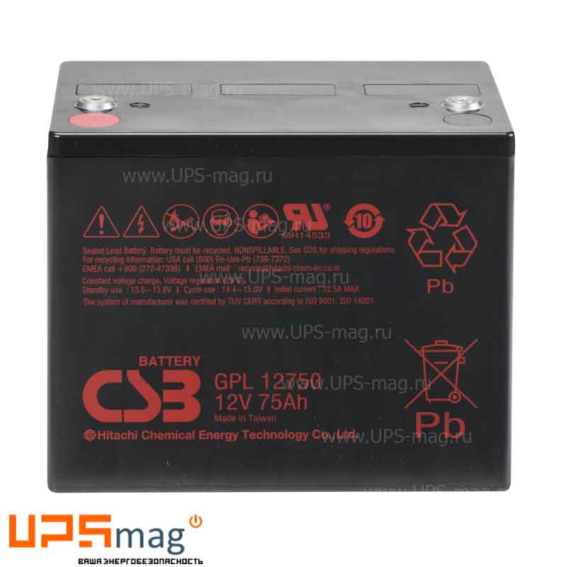 Аккумулятор CSB GPL 12750