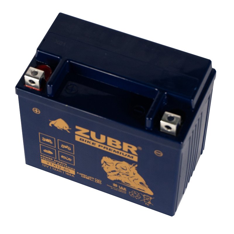 ZUBR BIKE PREMIUM YTX12-BS
