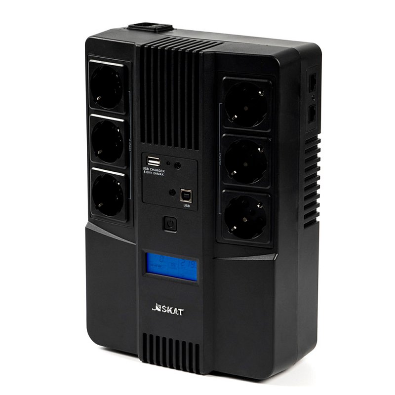 ИБП SKAT-UPS 800-AID-IN-1x9