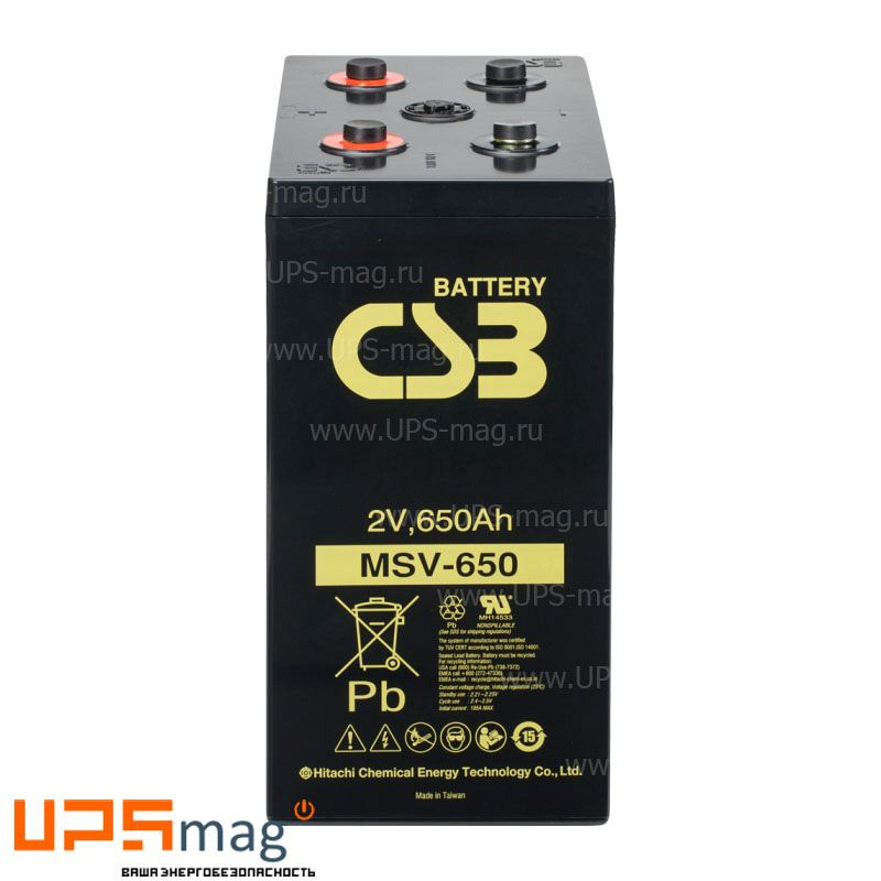 Аккумулятор CSB MSV 650