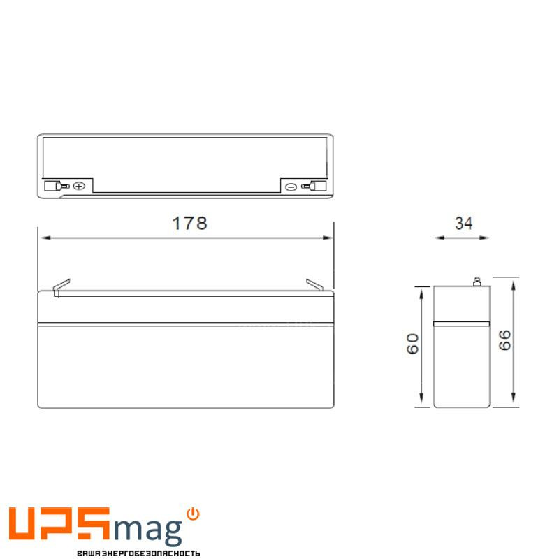 Аккумулятор Etalon FS 12022