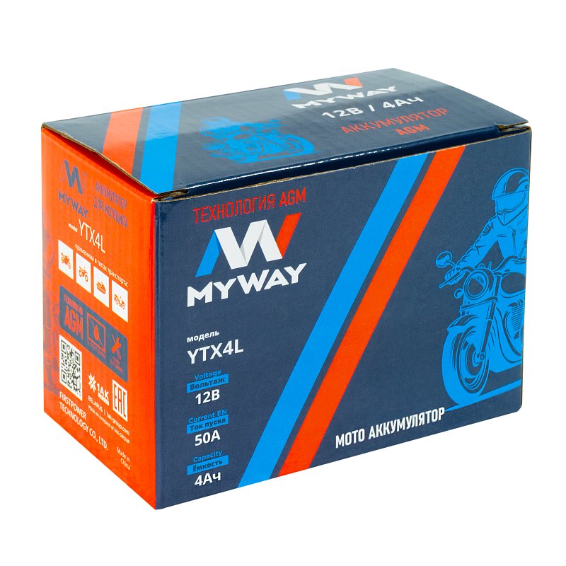 MYWAY BIKE YTX4L
