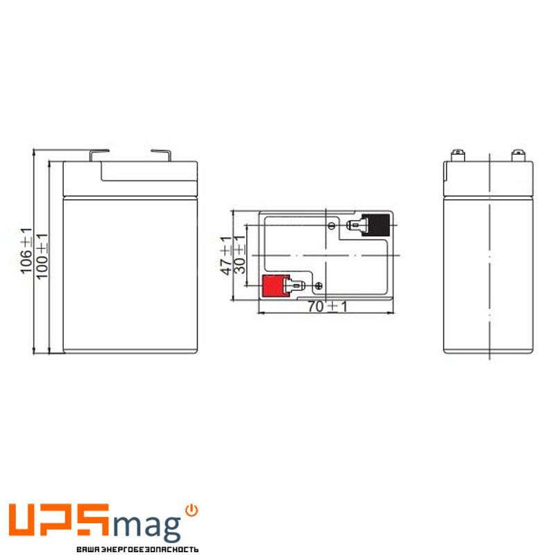 Аккумулятор LEOCH DJW 6-6.0