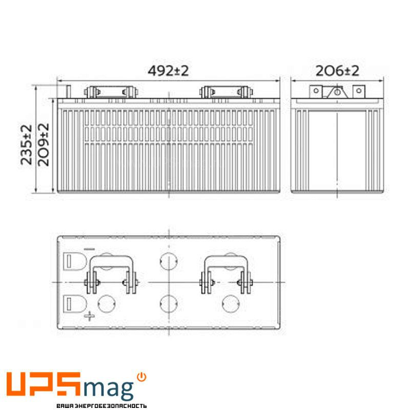 Аккумулятор Yellow GB 12-180