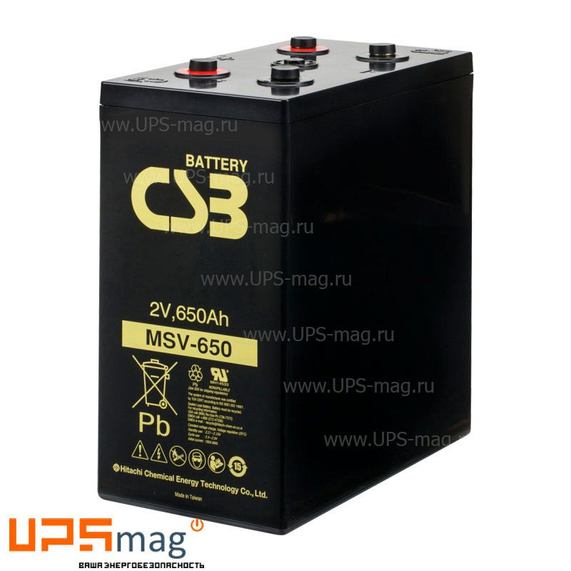 Аккумулятор CSB MSV 650