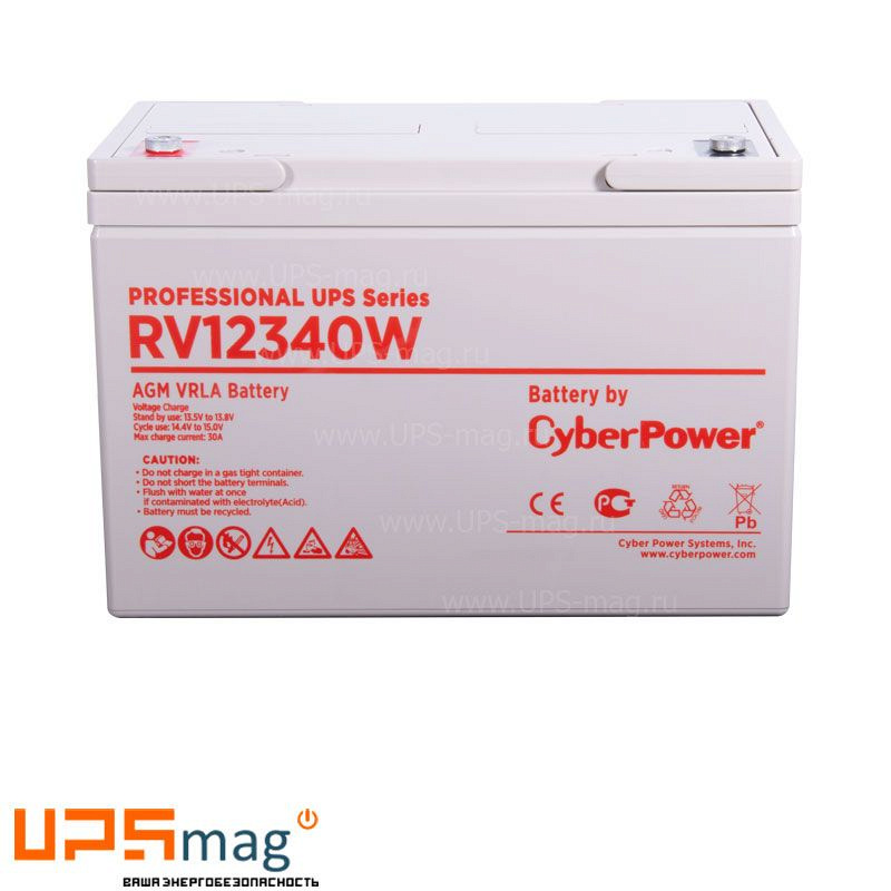 Аккумулятор CyberPower RV 12340W