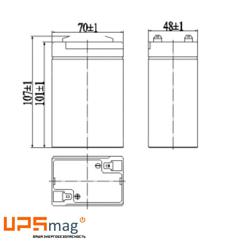 Аккумулятор Etalon FORS 6045
