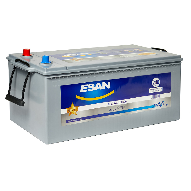 ESAN Heavy Duty MF C 240 13B00, 240 Ач, C-D6 DIN, 3