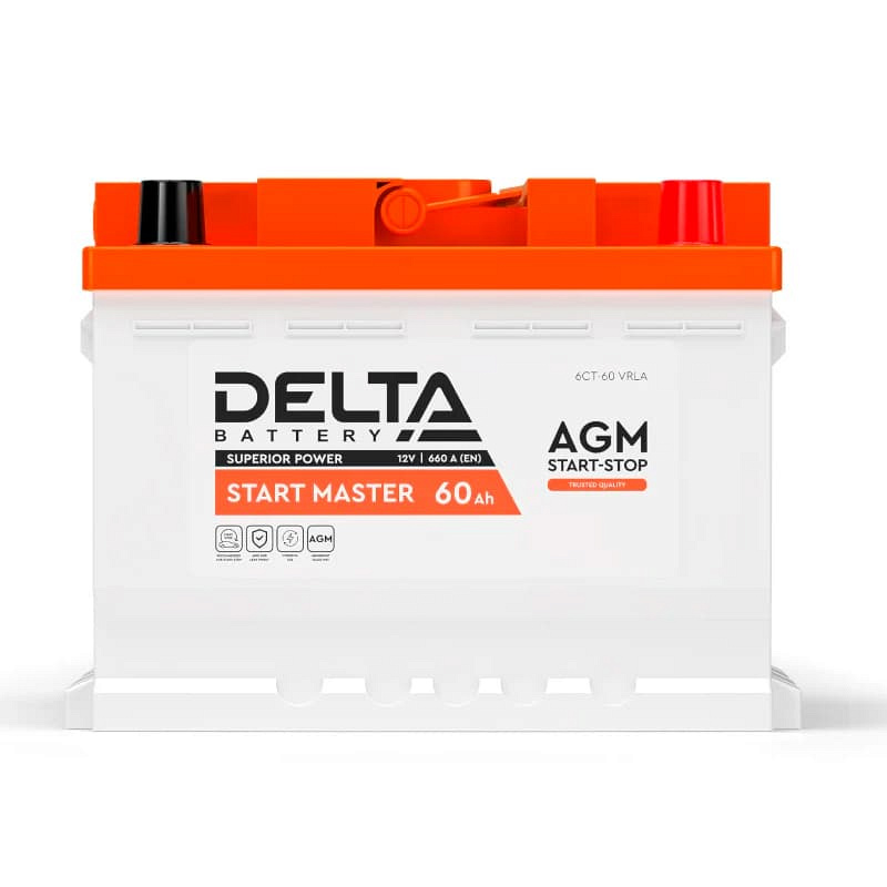Delta START MASTER 60 Ah AGM