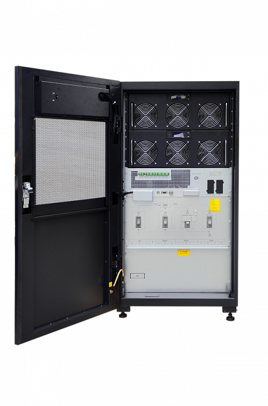 HIDEN EXPERT HE33060X, подключение внешних АКБ, 60 kVA/54 kW (PF=0,9)