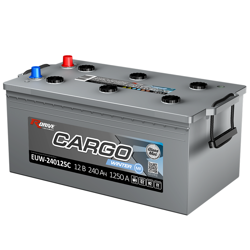 Аккумулятор RDrive CARGO Winter SHD MF EUW-240125C